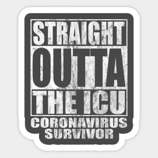 Coronavirus Survivor Sticker